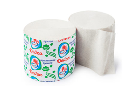 Туалетная бумага Delica Стандарт купить от производителя